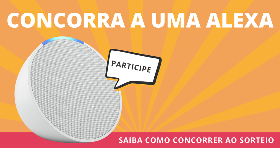 Avalie uma escola e concorra a duas Alexas!