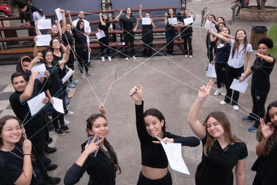 Alunos e professores unidos no combate ao Cyberbullying