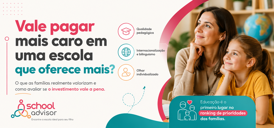 Vale pagar mais caro em uma escola que oferece mais?
